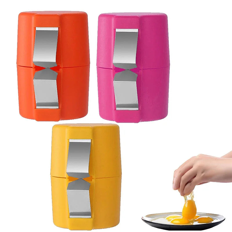 1PC Creative Eggshell Bottle Opener Egg Shell Cutter Egg Peeler Fast Incise Egg Top Kitchen Egg Breaker Kitchen Tool Egg Clamp