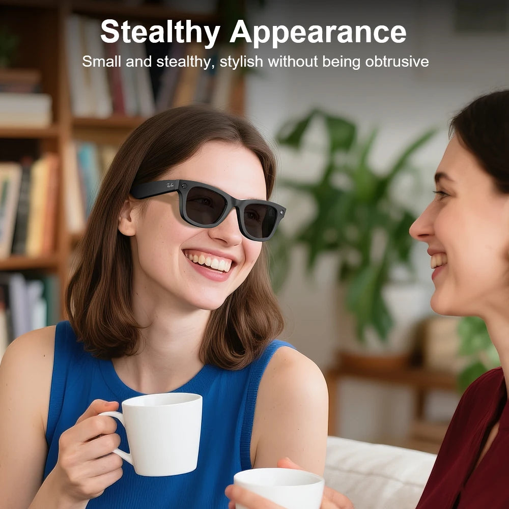 Ray-Ban Wayfarer AI Recording Skyler Edition - Smart Sunglasses with Built-in Camera