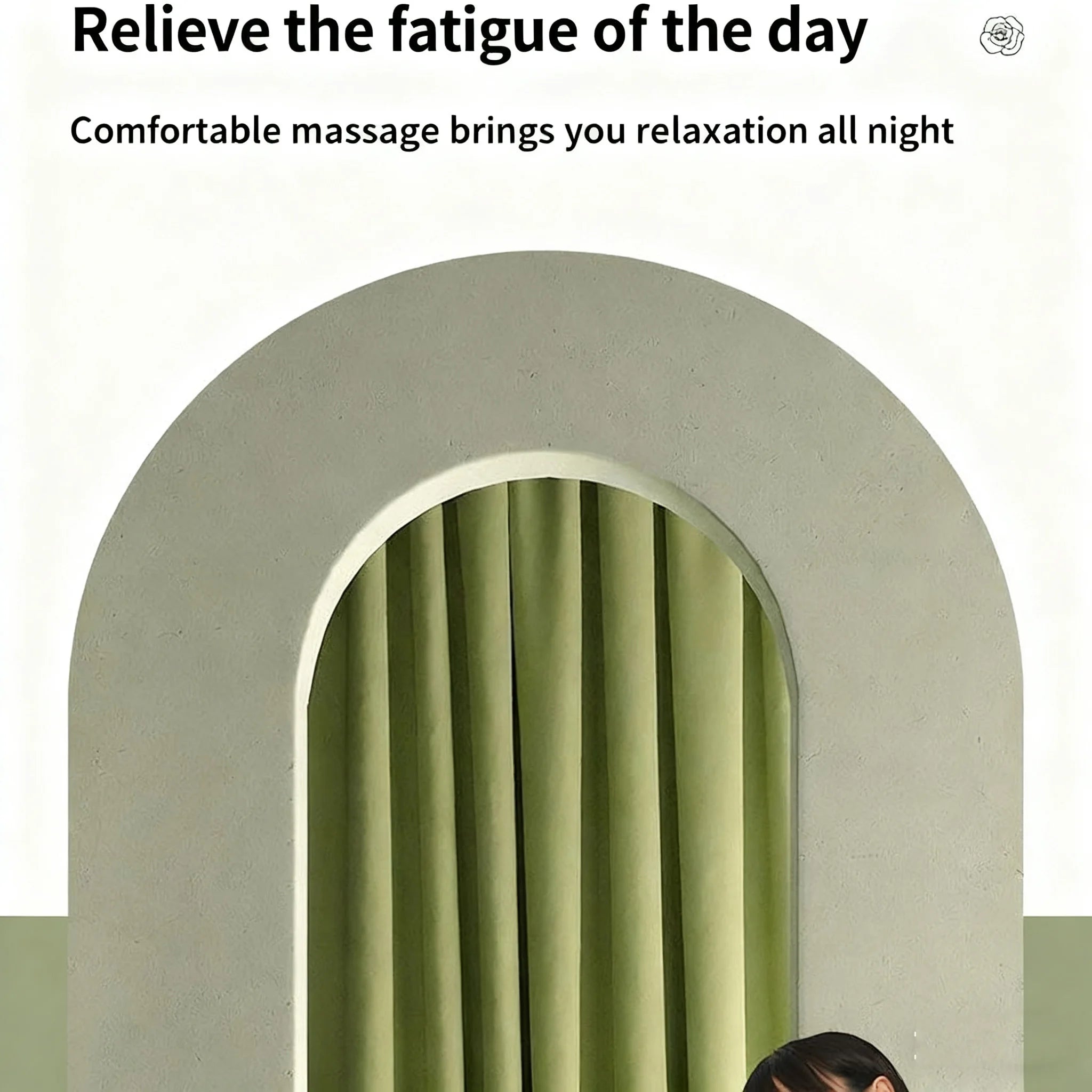 Electric Foot Massager Hot Compress Shiatsu Kneading Leg Roller Kneading Calf Deep Relieve Fatigue Relieves Plantar Fasciitis