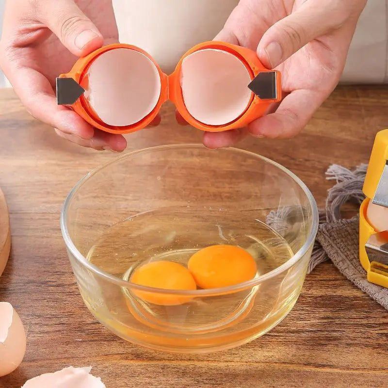 1PC Creative Eggshell Bottle Opener Egg Shell Cutter Egg Peeler Fast Incise Egg Top Kitchen Egg Breaker Kitchen Tool Egg Clamp